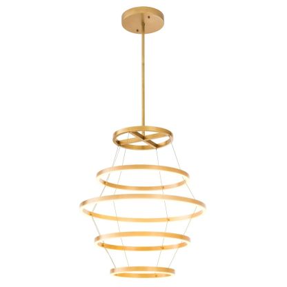 Elements Modern Brass Chandelier - [Brass]