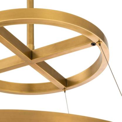 Elements Modern Brass Chandelier - [Brass]