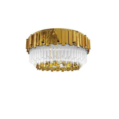  Evan Plafond 8-Light Crystal Modern Chandelier