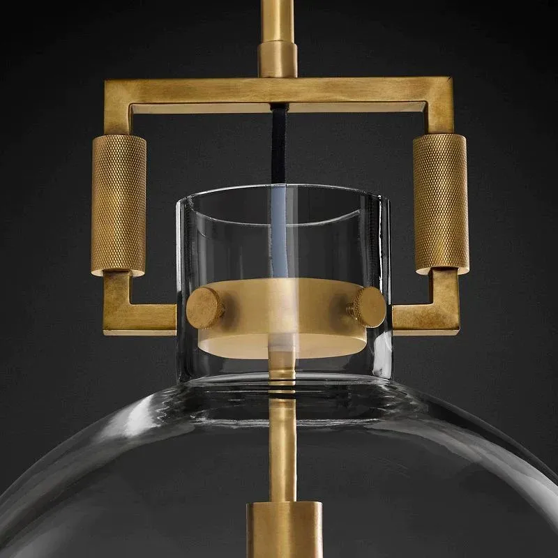 Harold  Ball Glass Pendant 10″ 14″ 18″