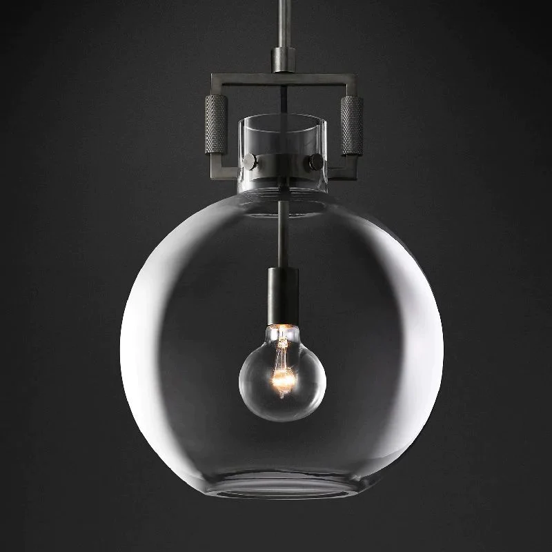 Harold  Ball Glass Pendant 10″ 14″ 18″