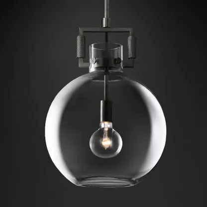 Harold  Ball Glass Pendant 10″ 14″ 18″