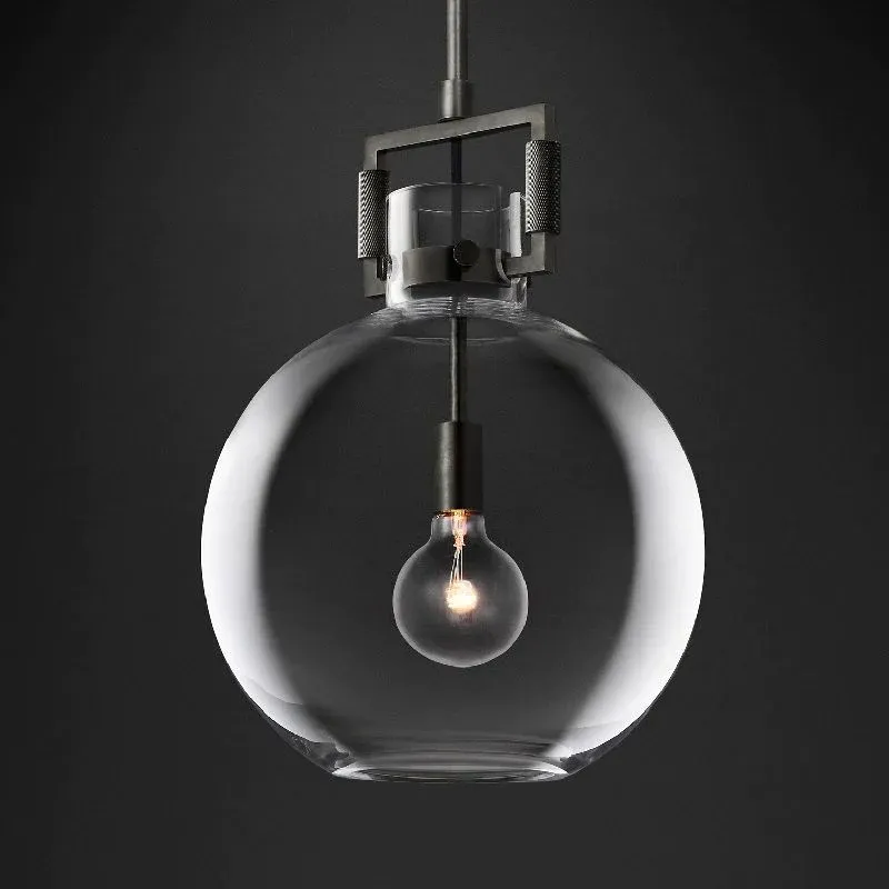 Harold  Ball Glass Pendant 10″ 14″ 18″