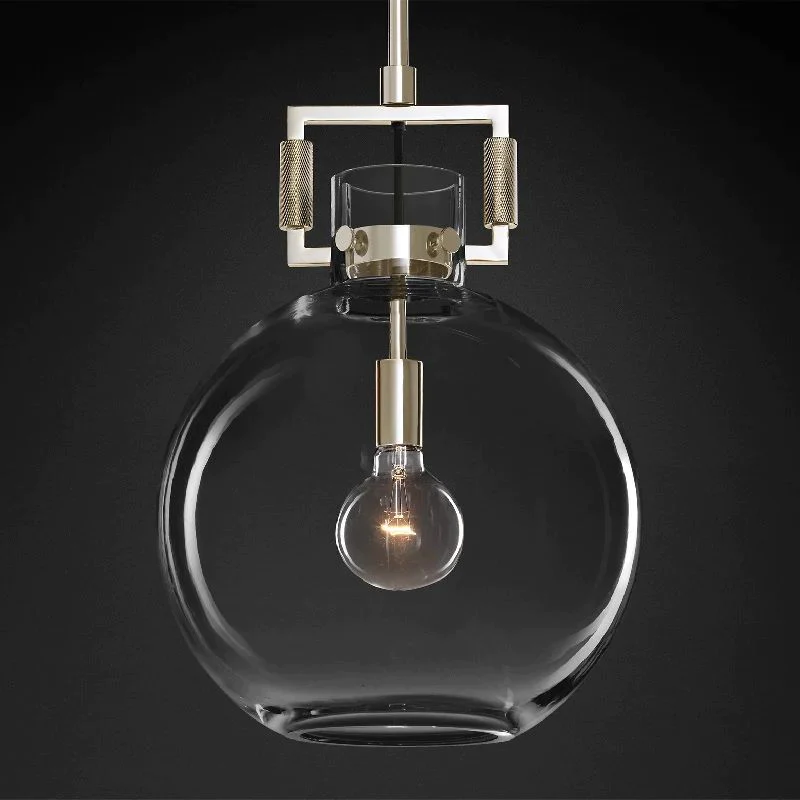 Harold  Ball Glass Pendant 10″ 14″ 18″
