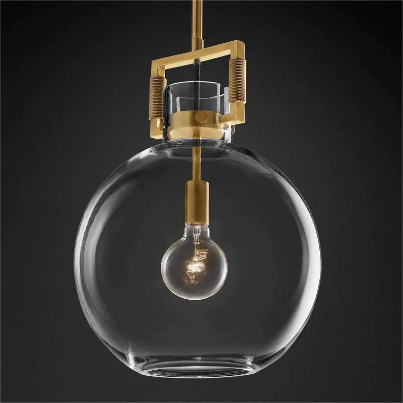 Harold  Ball Glass Pendant 10″ 14″ 18″
