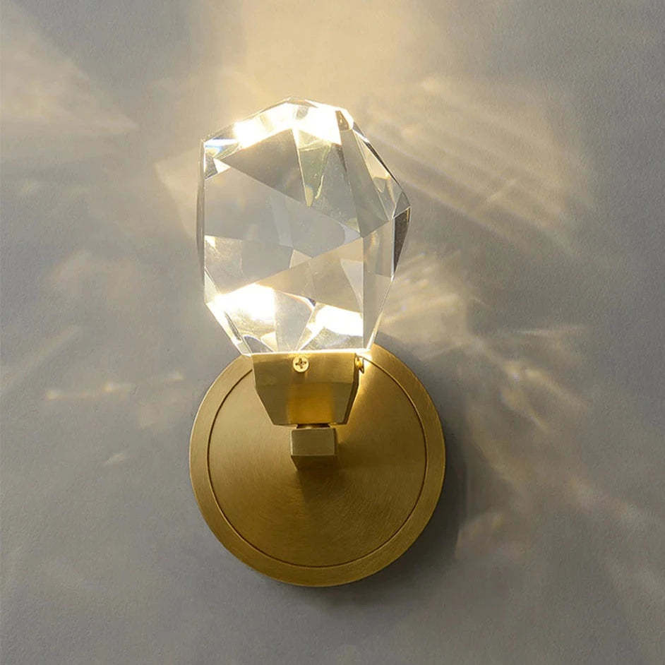 Masonry Crystal Wall Sconce