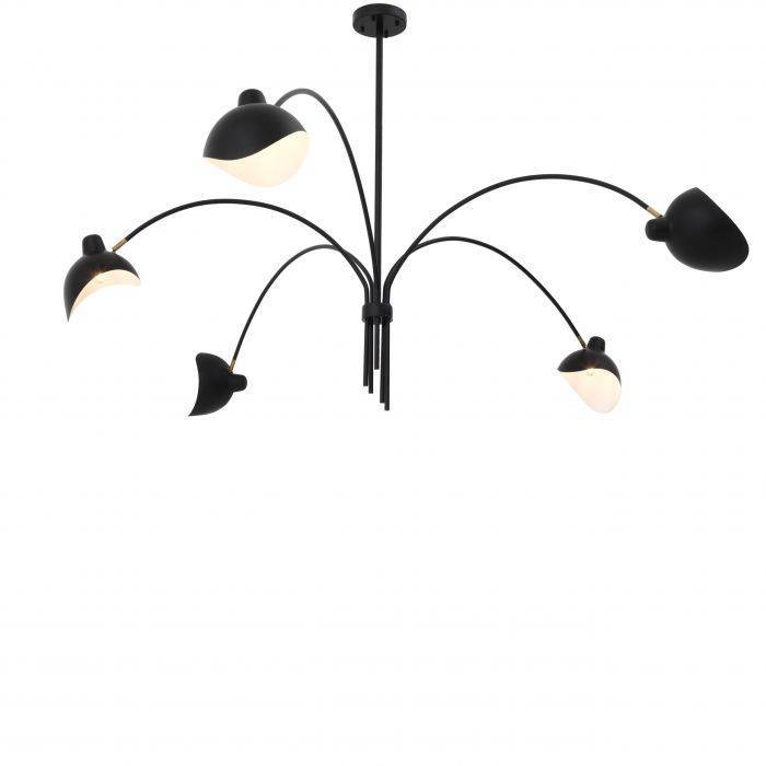 Kirby Modern Chandelier - [Black]