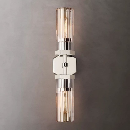Lambeth Hexagonal Linear Wall Sconce 20”W