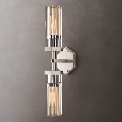 Lambeth Hexagonal Linear Wall Sconce 20”W