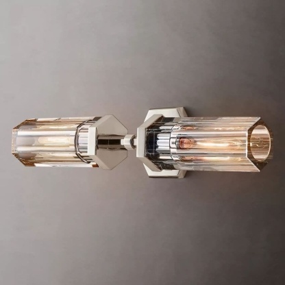 Lambeth Hexagonal Linear Wall Sconce 20”W