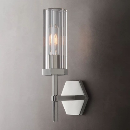 Lambeth Hexagonal Wall Sconce 14"H