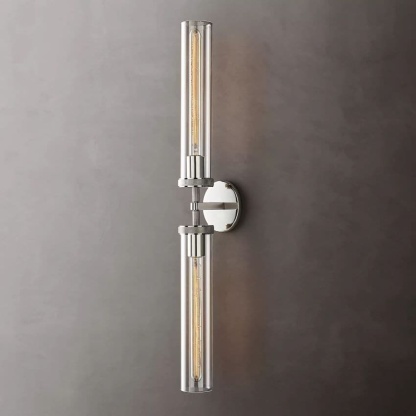 Lambeth Knurled Grand Linear Wall Sconce 31"W