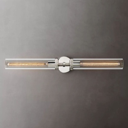 Lambeth Knurled Grand Linear Wall Sconce 31"W