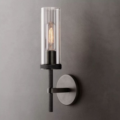 Lambeth Knurled Wall Sconce 14"H
