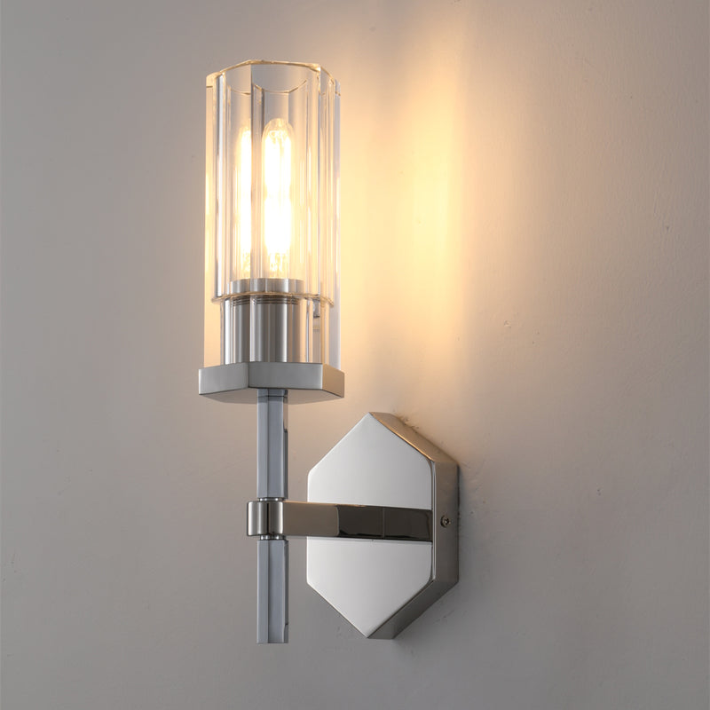 Lambert Polygonal Crystal Series Wall Sconce