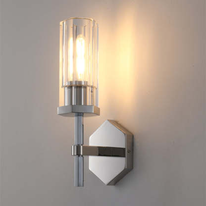 Lambert Polygonal Crystal Series Wall Sconce