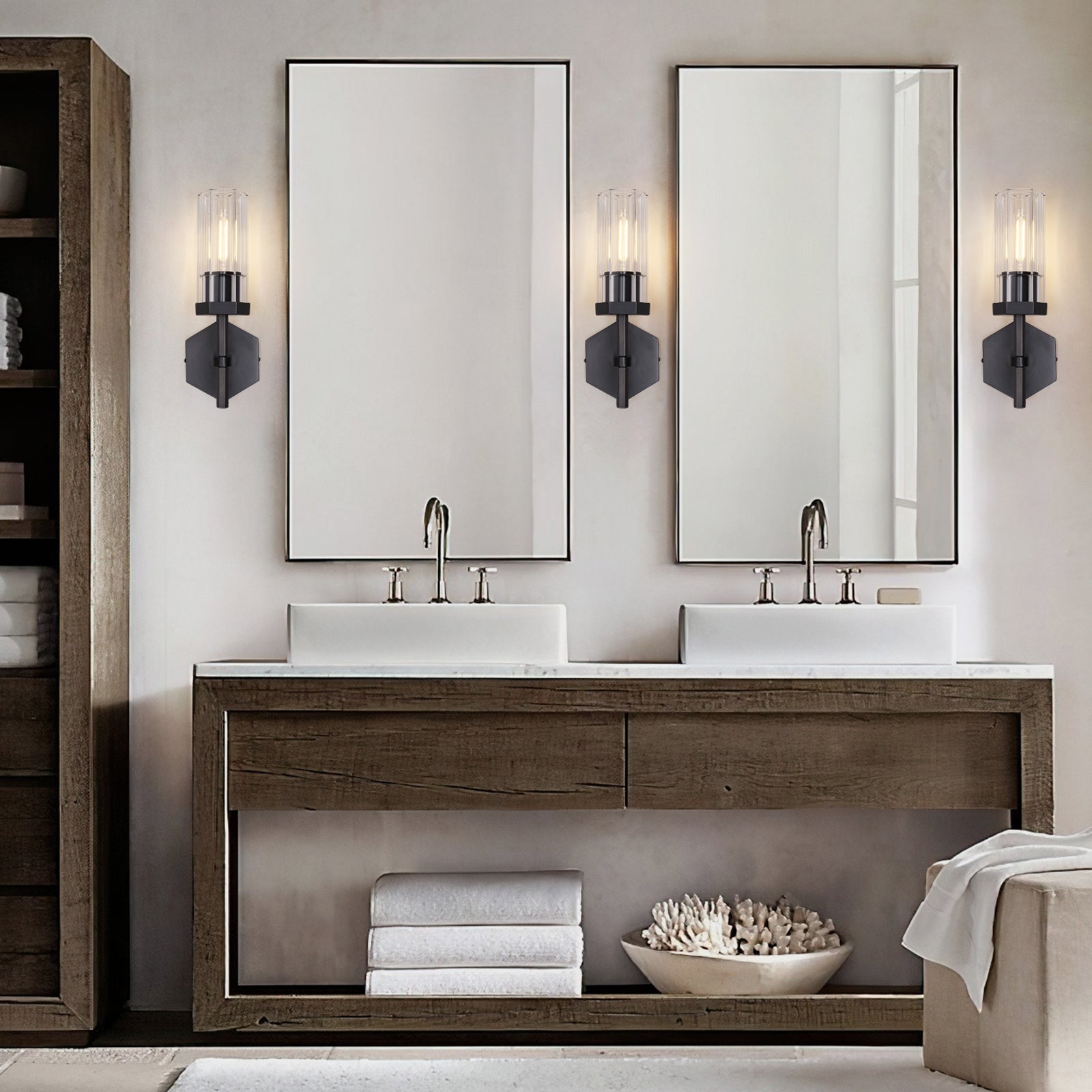 Lambert Polygonal Crystal Series Wall Sconce