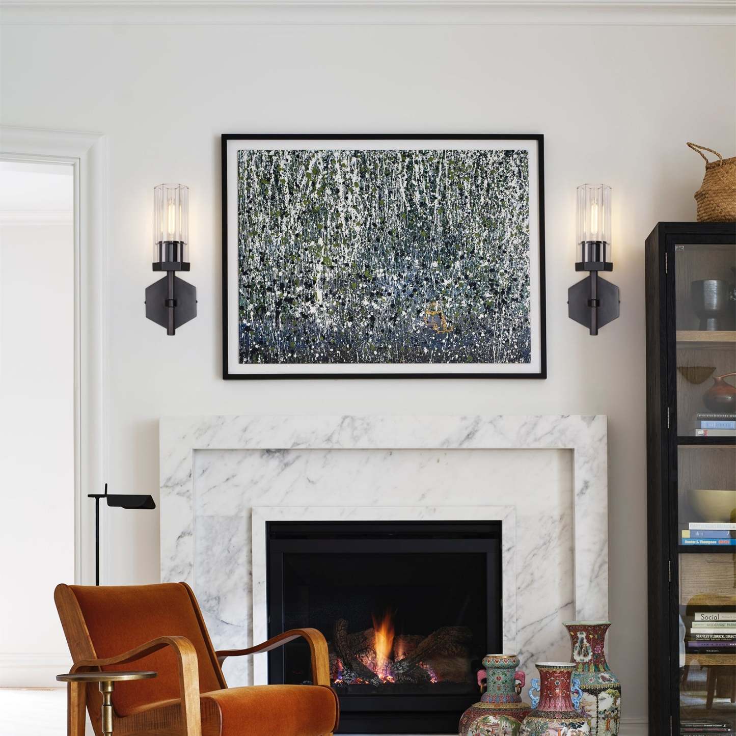 Lambert Polygonal Crystal Series Wall Sconce