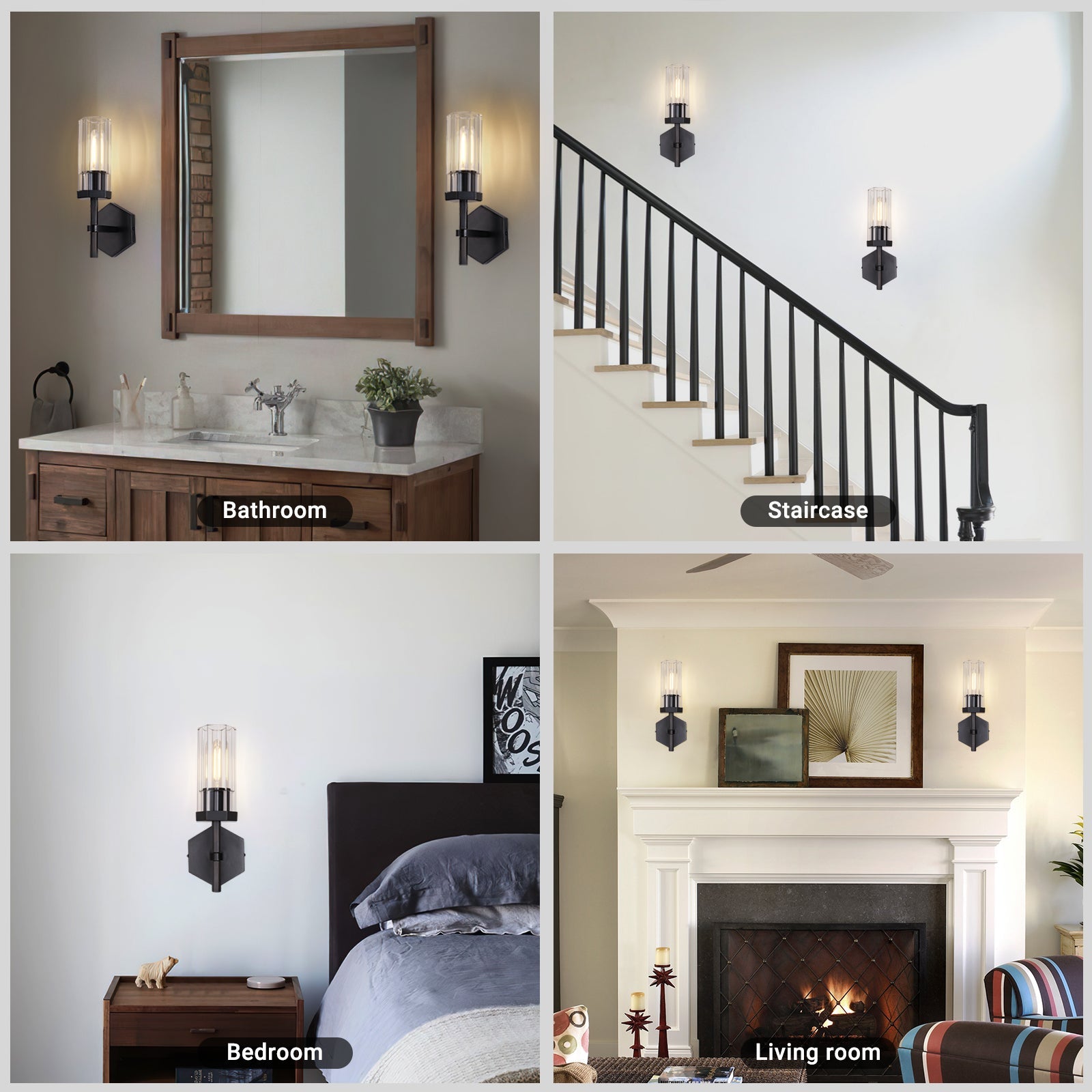 Lambert Polygonal Crystal Series Wall Sconce