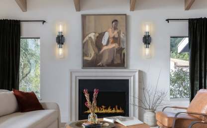 Lambert Polygonal Crystal Series Wall Sconce