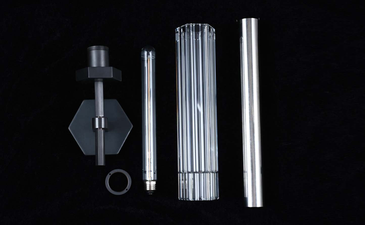 Lambert Polygonal Crystal Series Wall Sconce