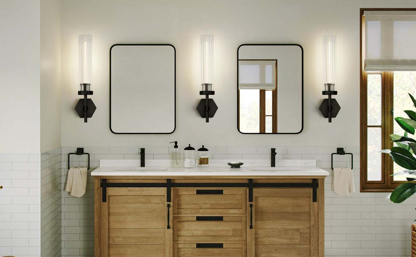 Lambert Polygonal Crystal Series Wall Sconce