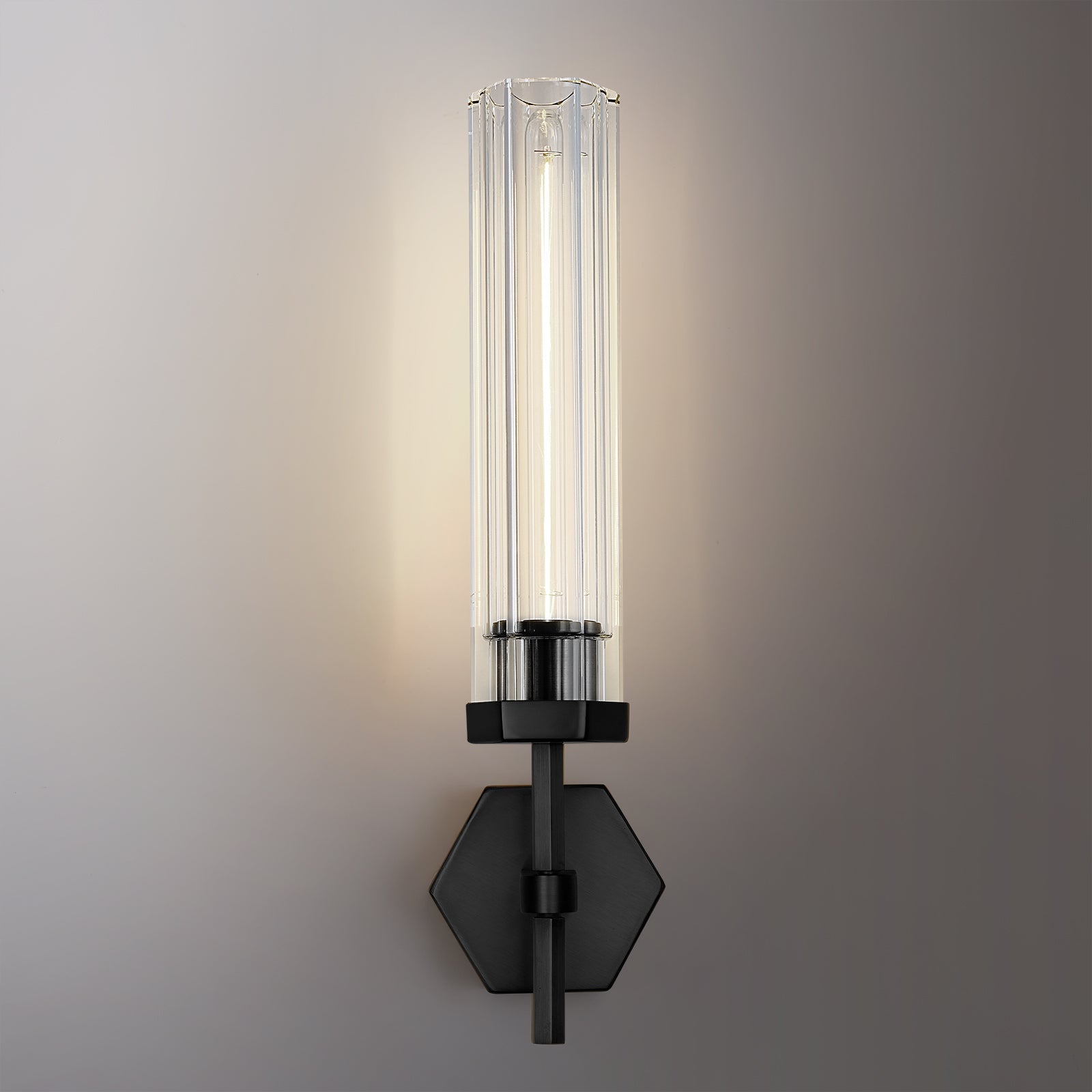 Lambert Polygonal Crystal Series Wall Sconce