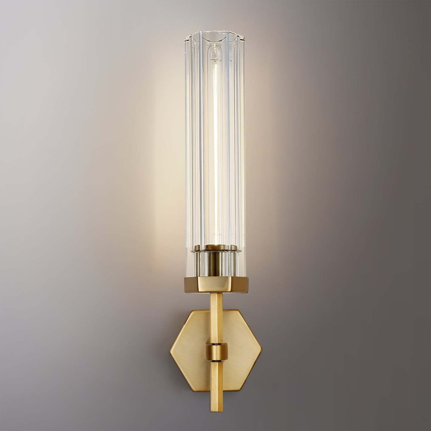 Lambert Polygonal Crystal Series Wall Sconce
