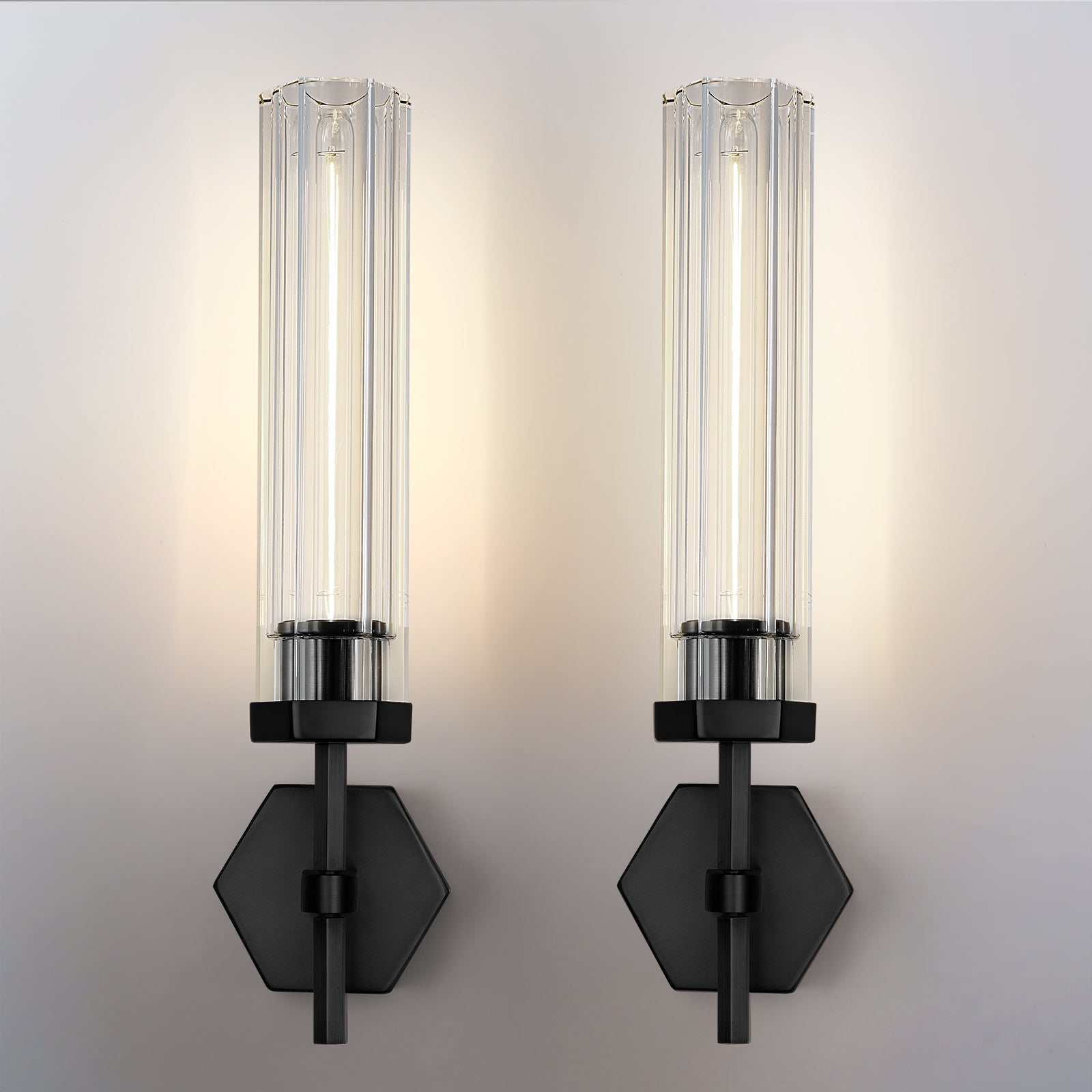 Lambert Polygonal Crystal Series Wall Sconce