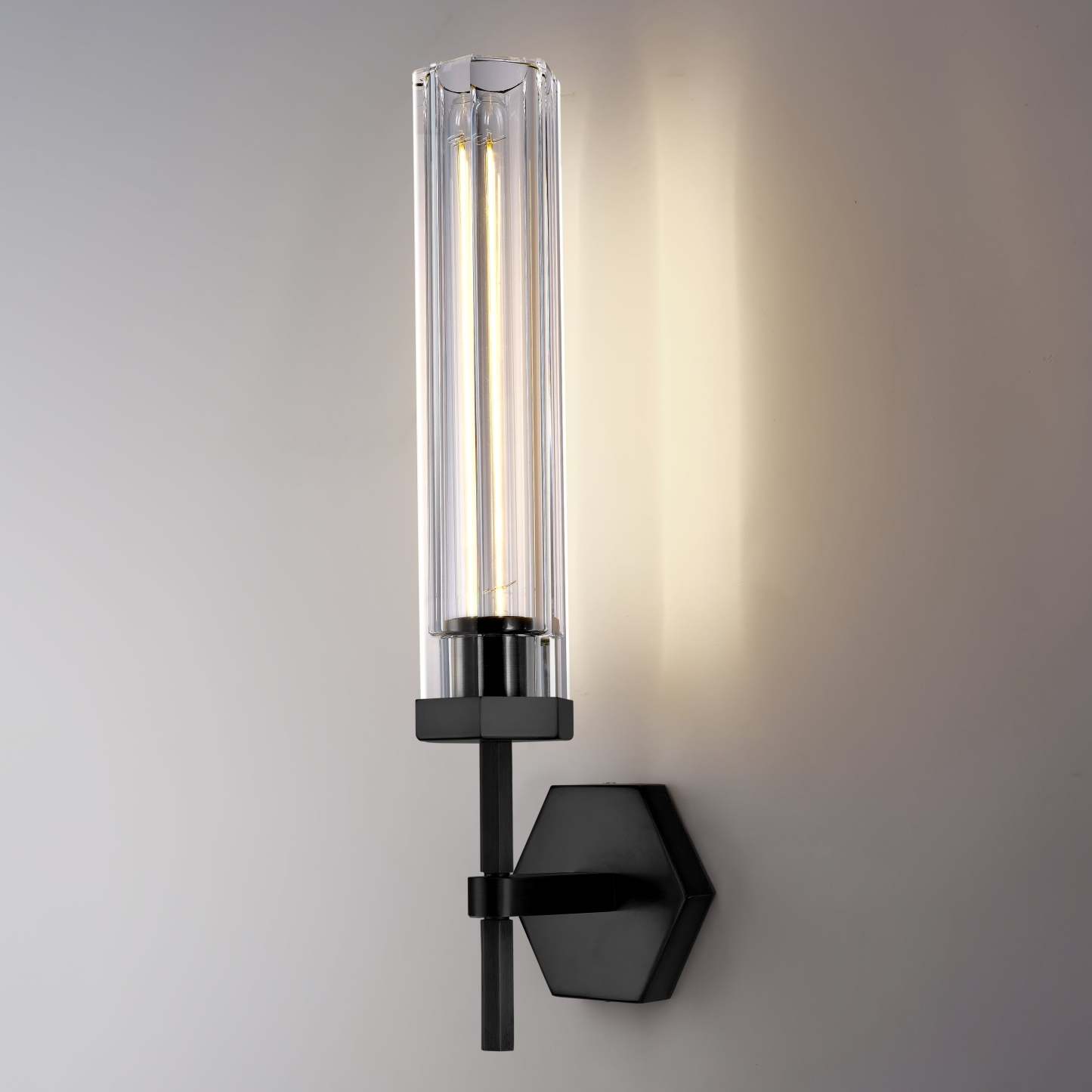 Lambert Polygonal Crystal Series Wall Sconce