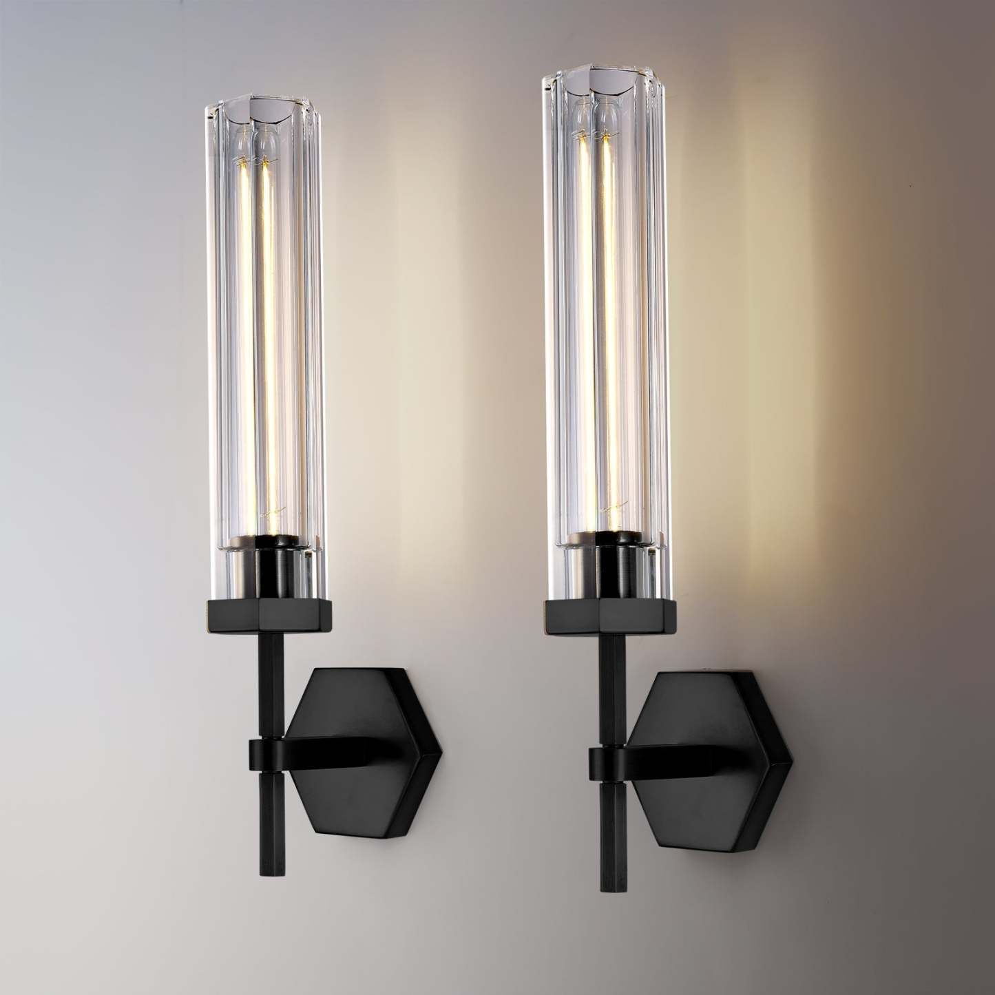 Lambert Polygonal Crystal Series Wall Sconce