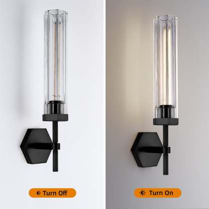 Lambert Polygonal Crystal Series Wall Sconce