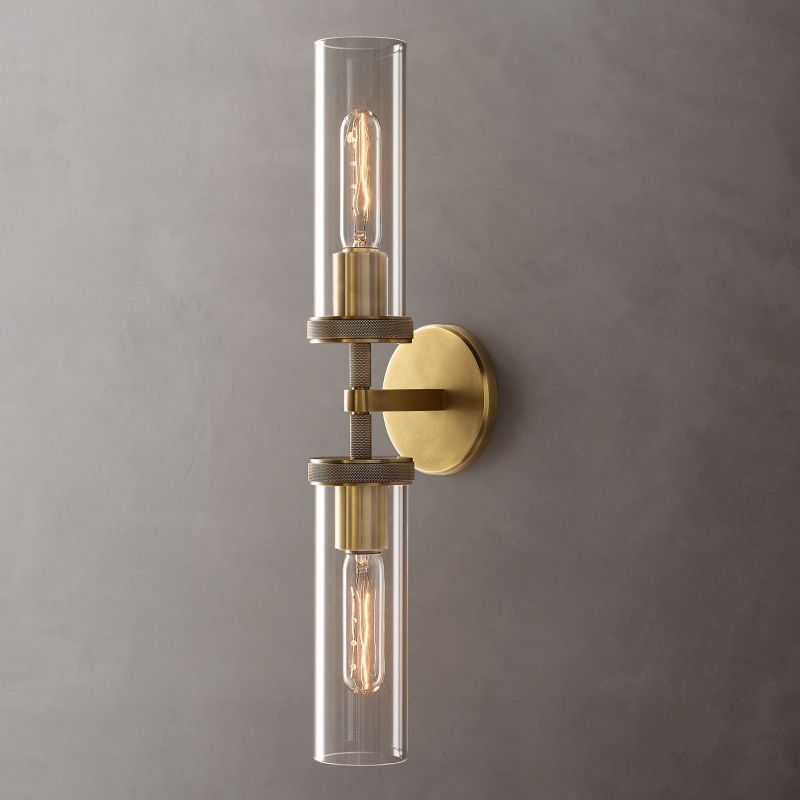 Lambert Round Shade Glass Series Wall Sconce