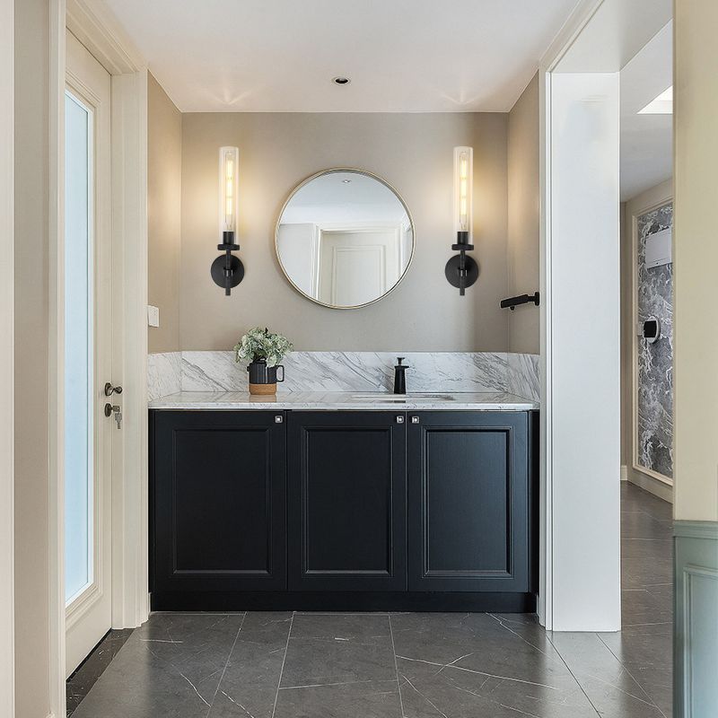 Lambert Round Shade Glass Series Wall Sconce