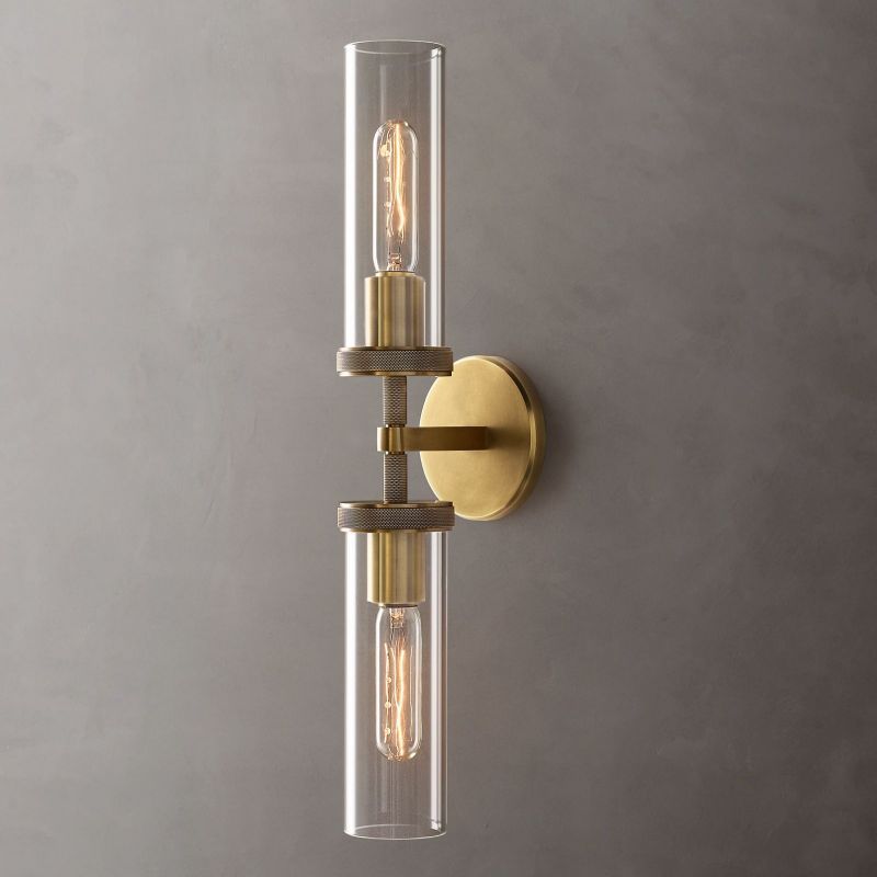Lambert Round Shade Glass Series Wall Sconce