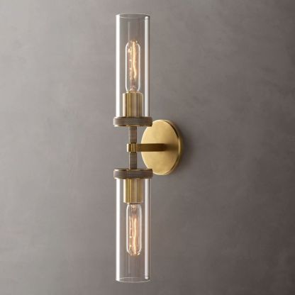 Lambert Round Shade Glass Series Wall Sconce