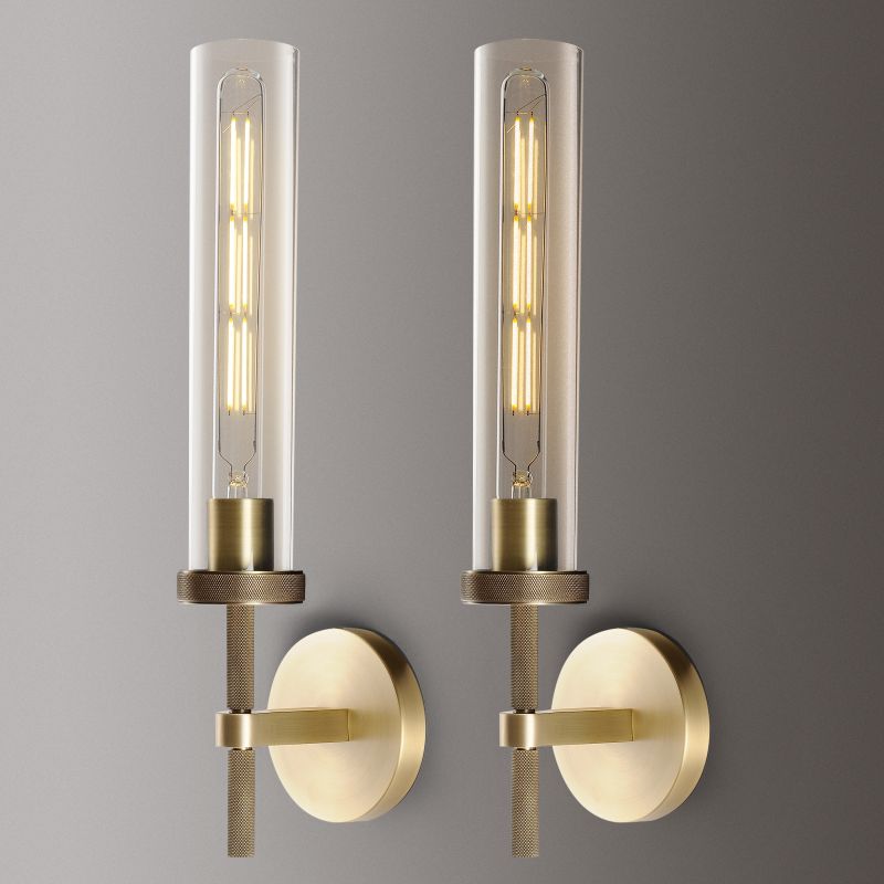 Lambert Round Shade Glass Series Wall Sconce