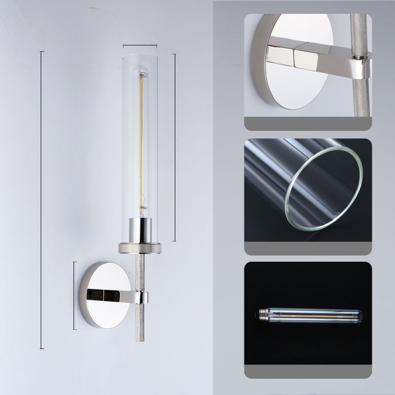 Lambert Round Shade Glass Series Wall Sconce