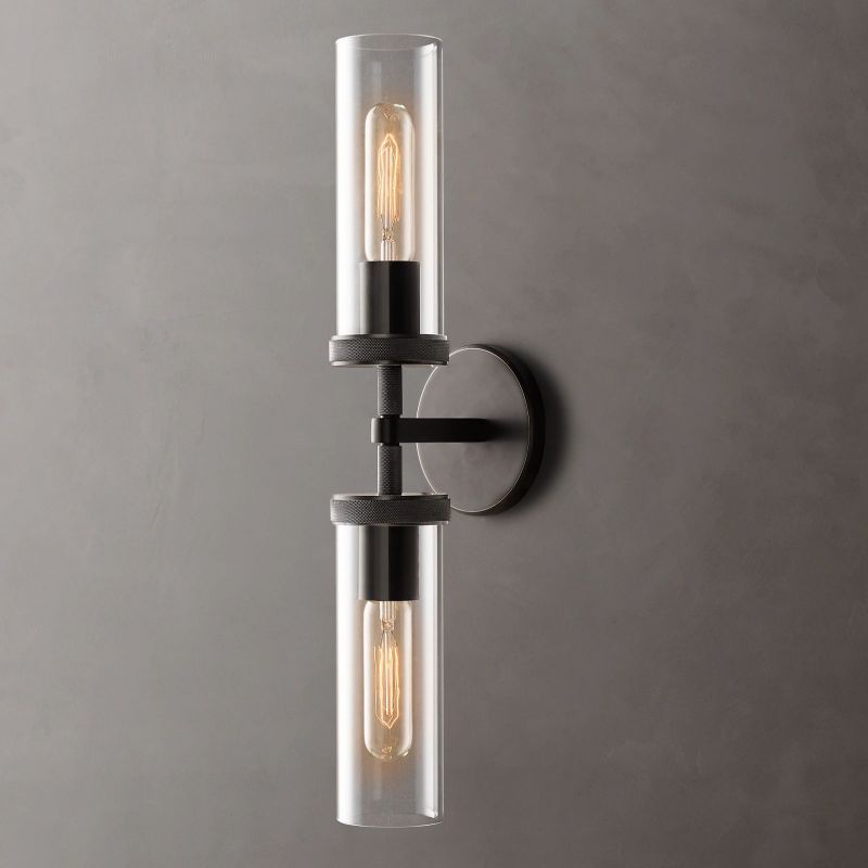 Lambert Round Shade Glass Series Wall Sconce