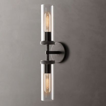 Lambert Round Shade Glass Series Wall Sconce
