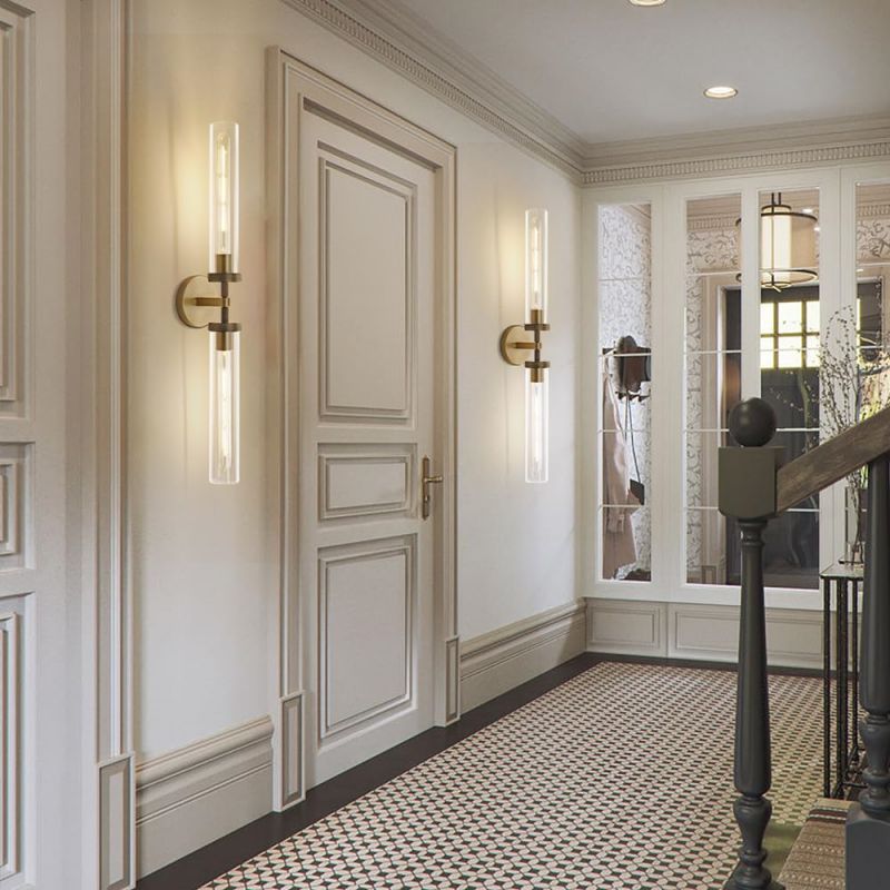 Lambert Round Shade Glass Series Wall Sconce