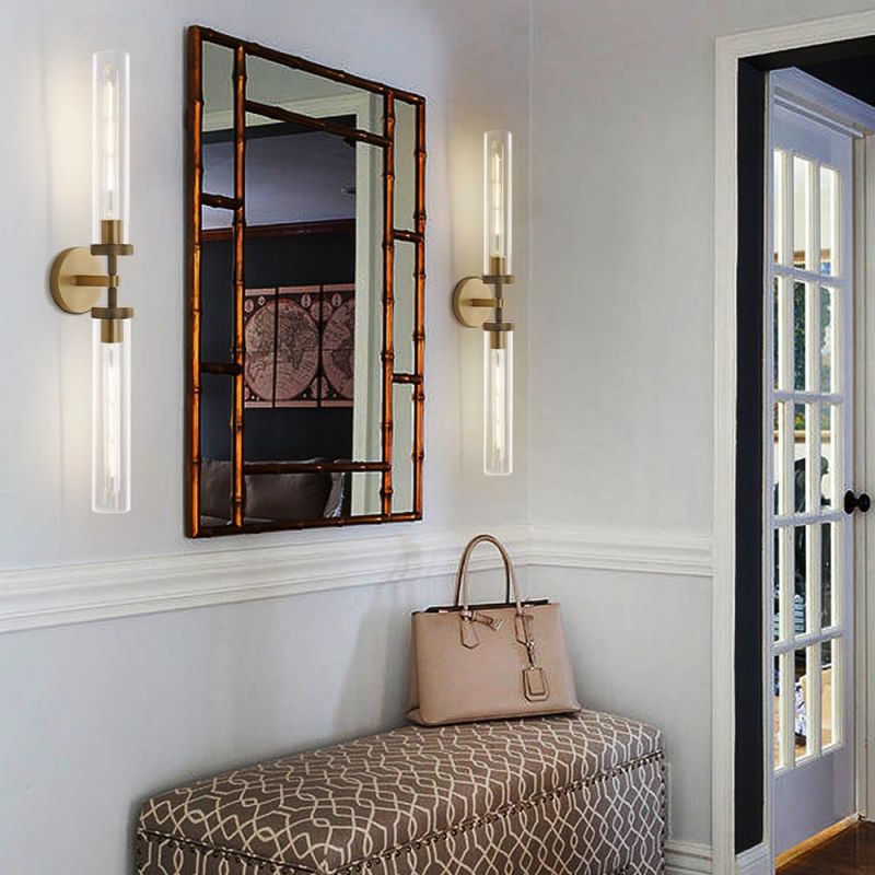 Lambert Round Shade Glass Series Wall Sconce