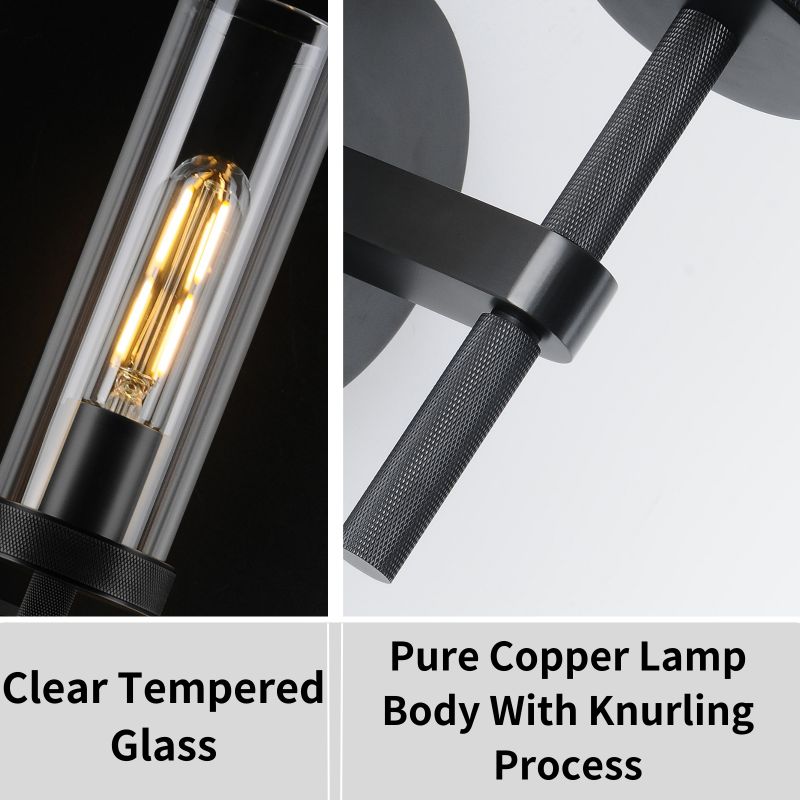 Lambert Round Shade Glass Series Wall Sconce