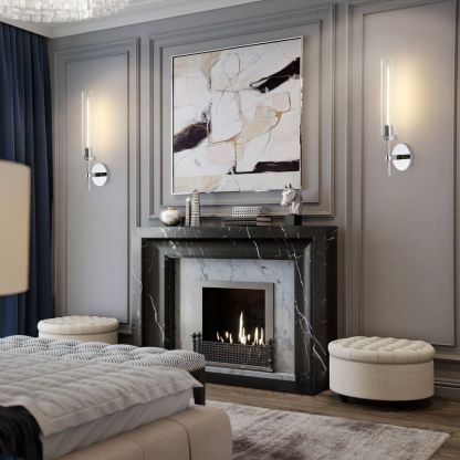 Lambert Round Shade Glass Series Wall Sconce