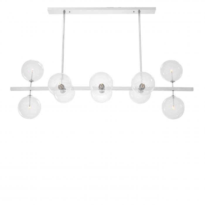 Largo Modern Brass Chandelier - [Brass/Nickel]
