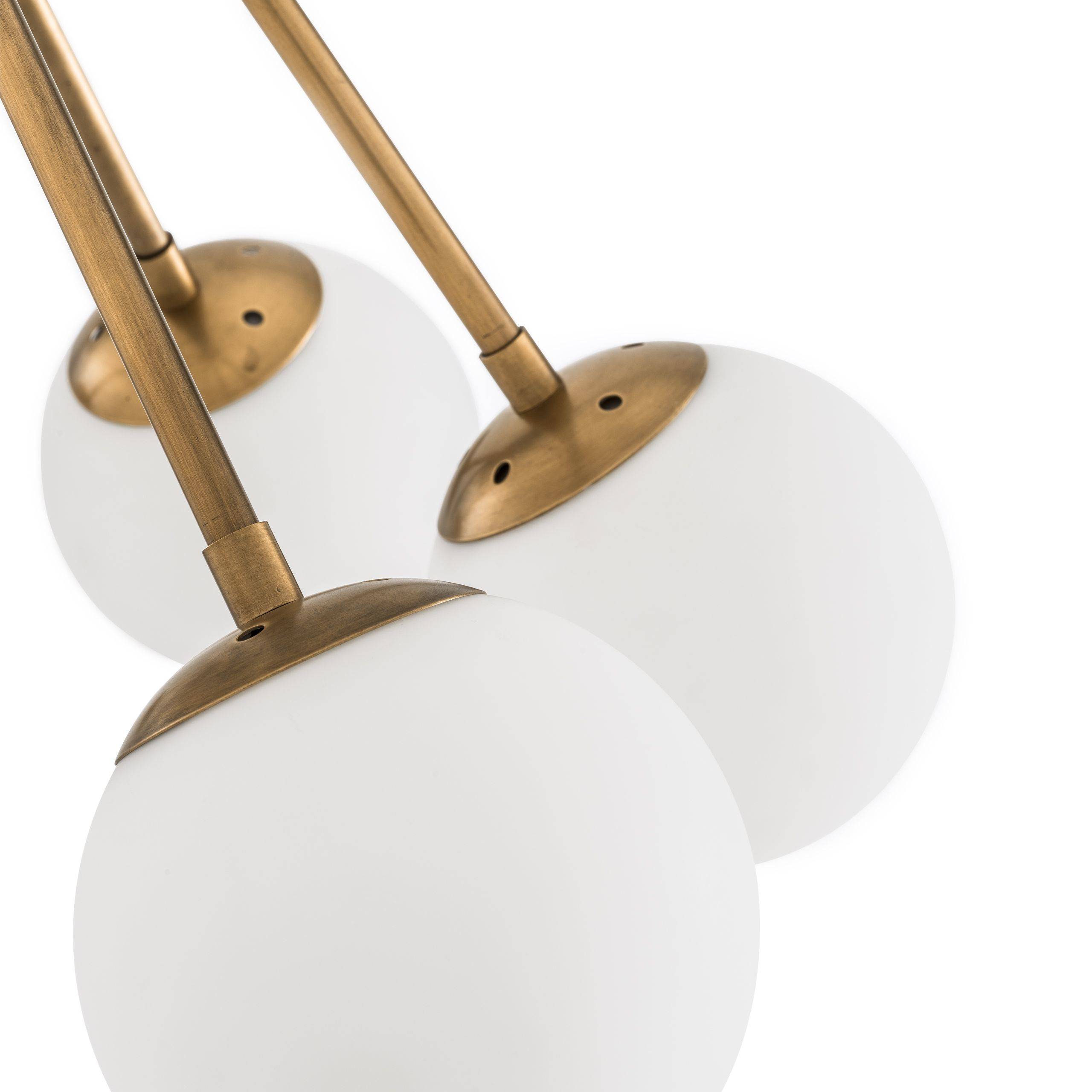 Luxor Modern Brass Chandelier - [Brass]