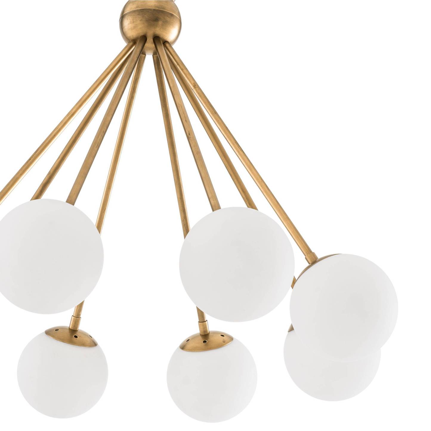 Luxor Modern Brass Chandelier - [Brass]