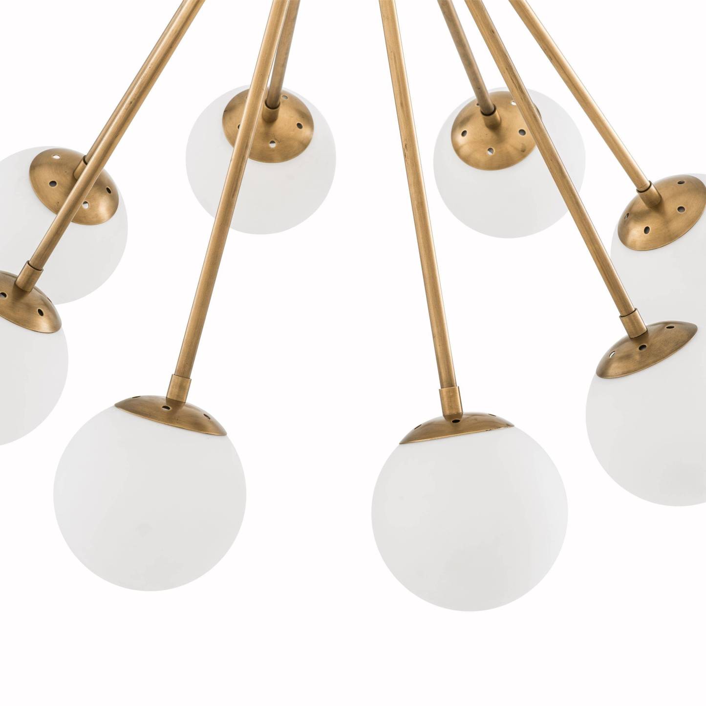 Luxor Modern Brass Chandelier - [Brass]