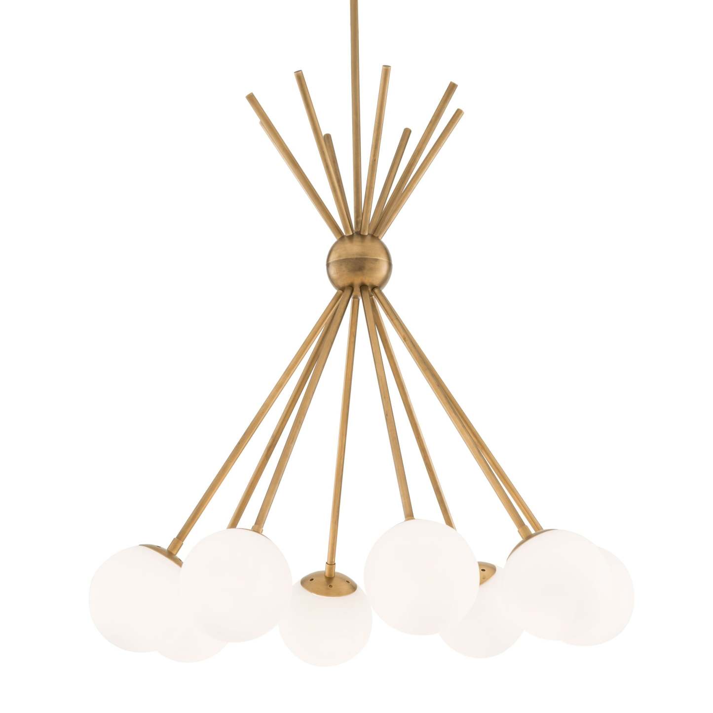 Luxor Modern Brass Chandelier - [Brass]