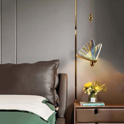 Creative Butterfly Colorful Pendant Light